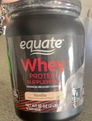 Whey Protein Supplement Vanilla
