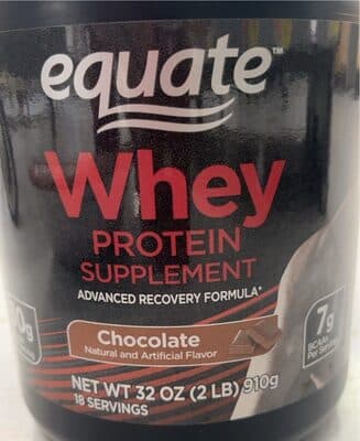 whey protein supplement chocolate