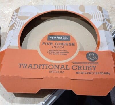 Five cheese pizza