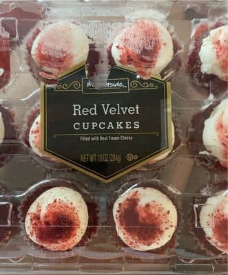 Red Velvet Cupcakes Filled With Real Cream Cheese