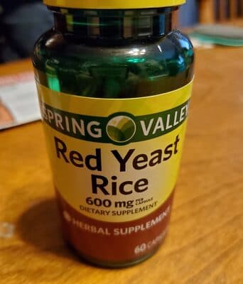 Spring Valle Red Yeast Rice