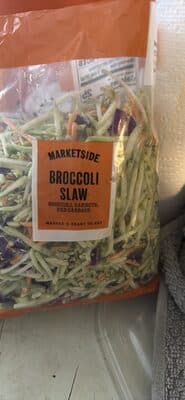 Broccoli, Carrots & Red Cabbage Slaw