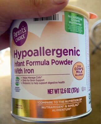 hypoallergenic formula