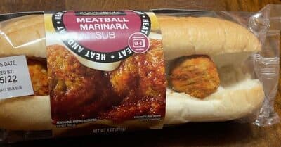 Meatball Marinara Sub