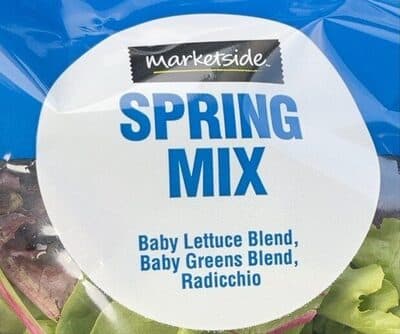 Baby Lettuce Blend, Radicchio Spring Mix
