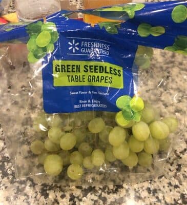 Green Seedless Table Grapes