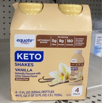 Vanilla Flavored Keto Shakes