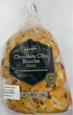 Chocolate Chip Brioche Rolls