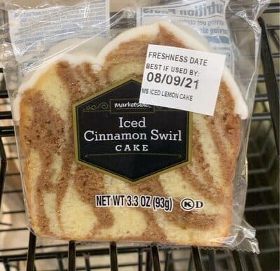 Iced Cinnamon Swirl Cake