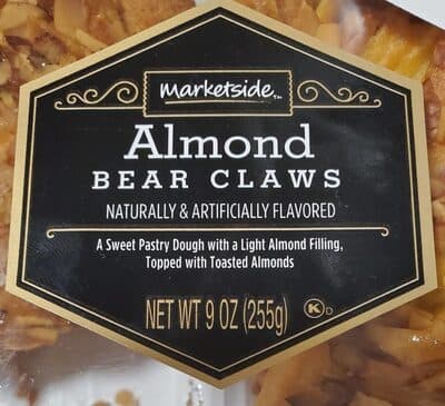 Almond Flavored Bear Claws