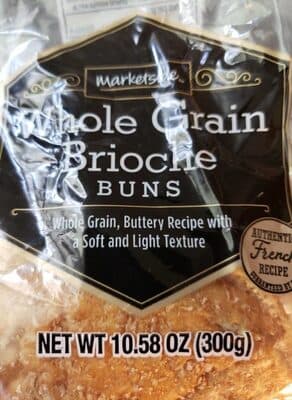 Brioche Whole Grain Buns