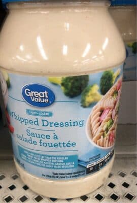 Whipped dressing