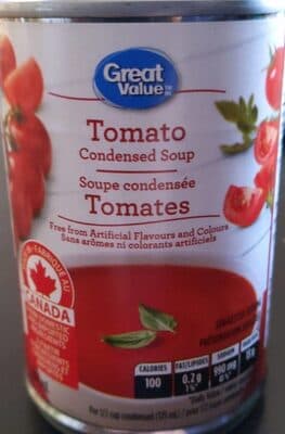 Soupe condense Tomates