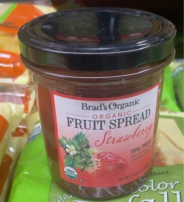 Strawberry Organic Fruit Spread