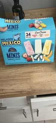 Minis Variety Pack Premium Ice Cream Paleta De Crema