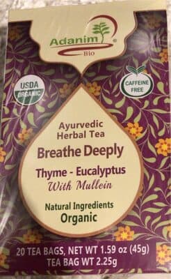 Thyme-eucalyptus tes