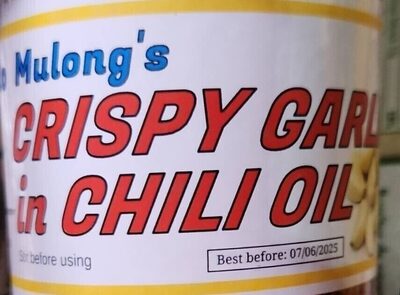 Crispy Garlic in Chili Oil - Mild Spicy