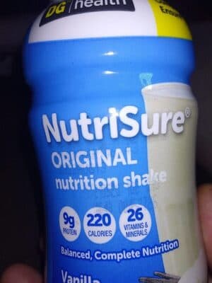 Vanilla Flavored Original Nutrition Shake