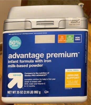 Advantage premium infant formula