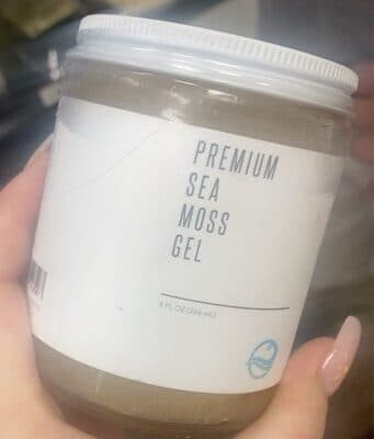 Premium sea moss gel