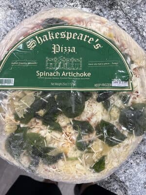 Spinach Artichoke Pizza