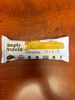 Crispy Bar Lemon Coconut