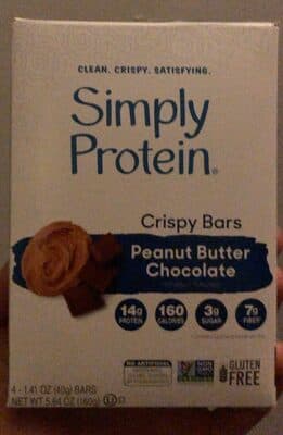 Peanut Butter Chocolate Flavored Crispy Bars