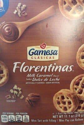 Milk Caramel Flavor Mini Tart With Filling