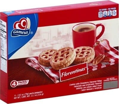 Cookies With Strawberry Flavored Filling