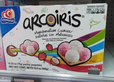 Gamesa Arcoiris Marshmallow Cookies