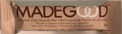 Chocolate Chip Granola Bar