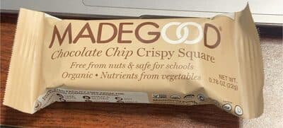 Madegood Chocolate Chip Crispy Square