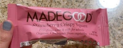 Strawberry Crispy Square