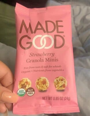 Strawberry Granola Minis