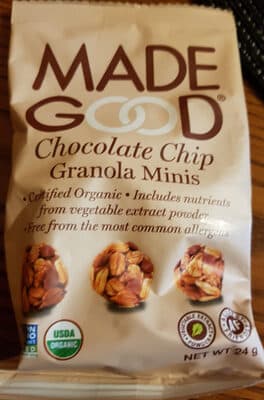 Chocolate Chip Granola Minis