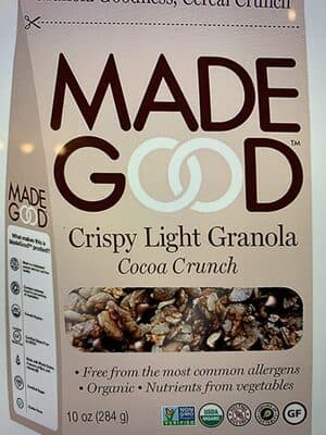 Cocoa Crunch Crispy Light Granola