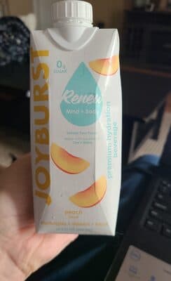Premium Hydration Beverage Peach Flavor