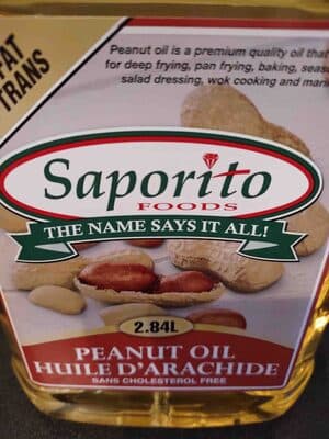 Peanut oil
