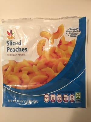 Sliced Peaches