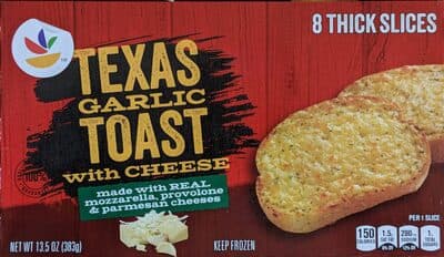 Texas garlic toast with cheese
