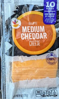 Deli Style Medium Cheddar Cheese