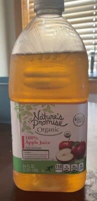 Organic 100% Juice, Apple