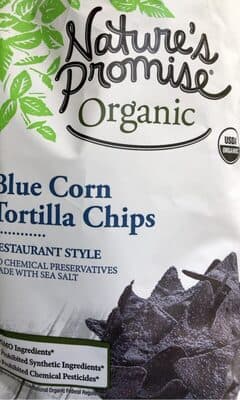 Restaurant Style Blue Corn Tortilla Chips