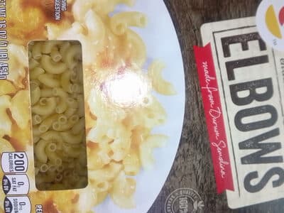 ELBOWS ENRICHED MACARONI PRODUCT