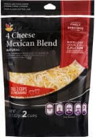 Finely Shredded 4 Cheese Mexican Blend Monterey Jack, Cheddar, Asadero & Quesadilla Cheeses