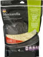Traditionally Shredded Low-Moisture Part-Skim Mozzarella Cheese