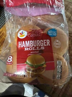 Enriched Hamburger Rolls