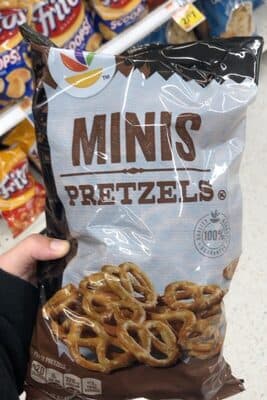 Minis pretzels