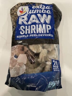 Extra Jumbo Raw Shrimp