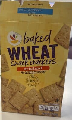 Baked Wheat Snack Crackers